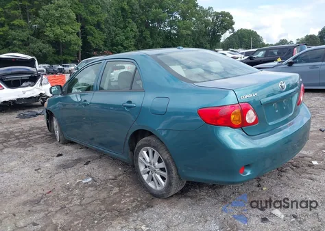 2010 Toyota Corolla Le z USA, uszkodzony, nr VIN JTDBU4EE7A9120027